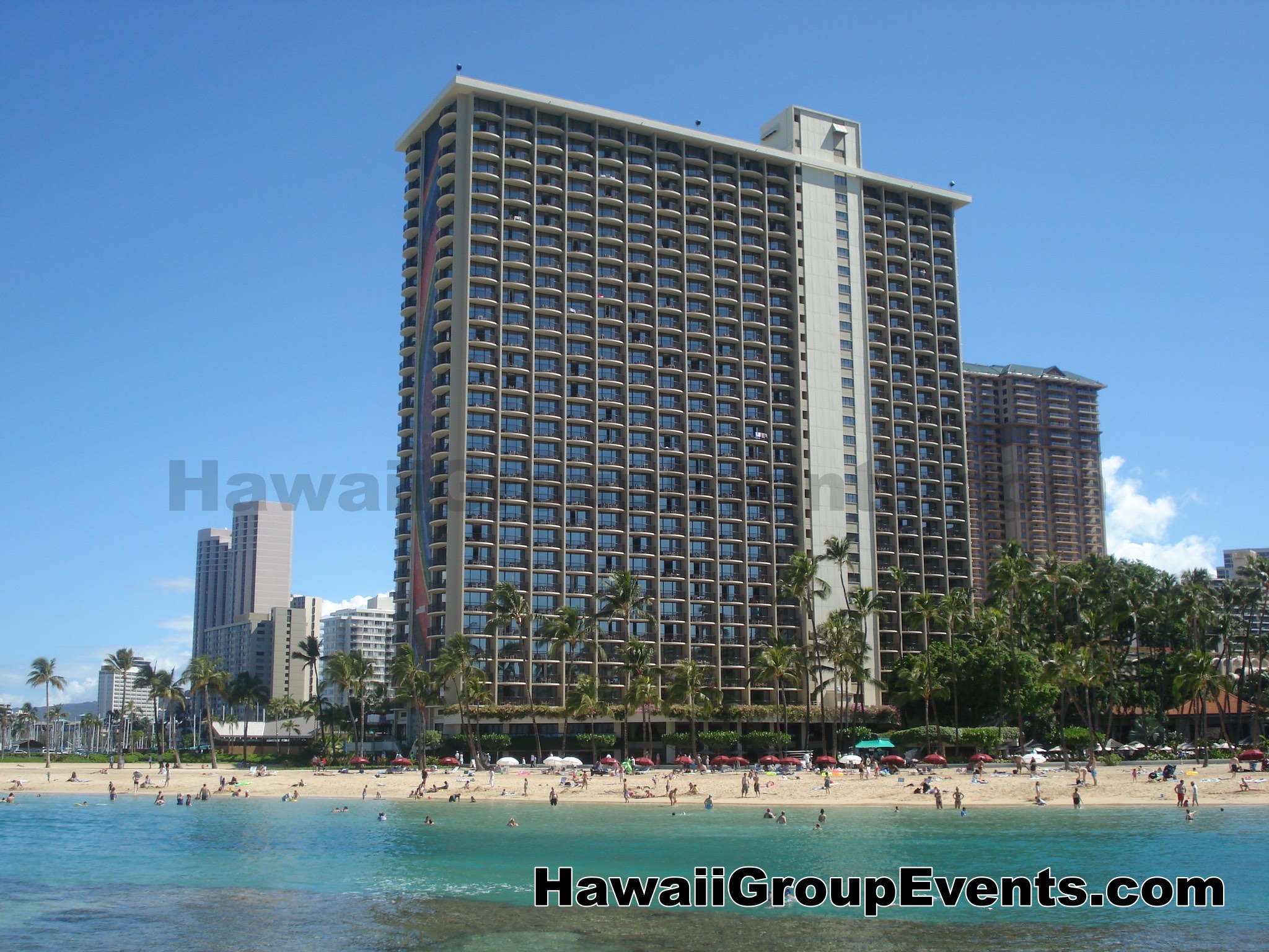 Hilton Hawaiian Village, Waikiki Beach, Honolulu, Oahu, Hawaii, USA